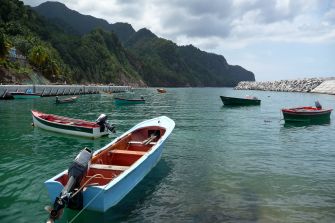 Le port de Grand-Rivi&egrave;re